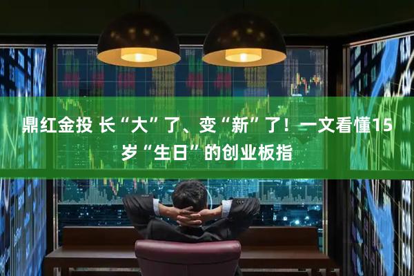 鼎红金投 长“大”了、变“新”了！一文看懂15岁“生日”的创业板指